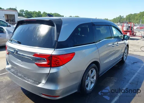 2020 Honda Odyssey Ex-L/Ex-L W/Navi Res from USA, damaged, VIN 5FNRL6H79LB060724